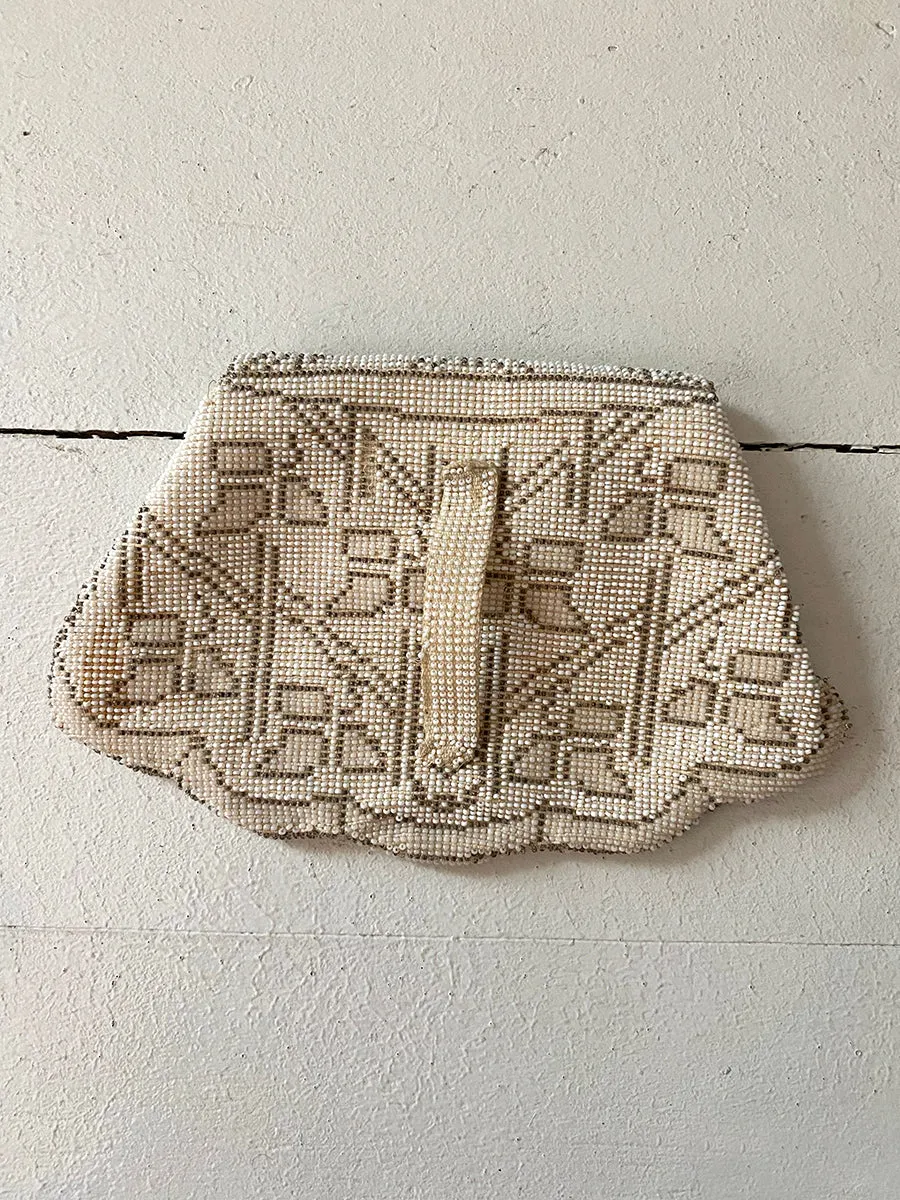 1920's Czech Glass Beaded Mini Bag