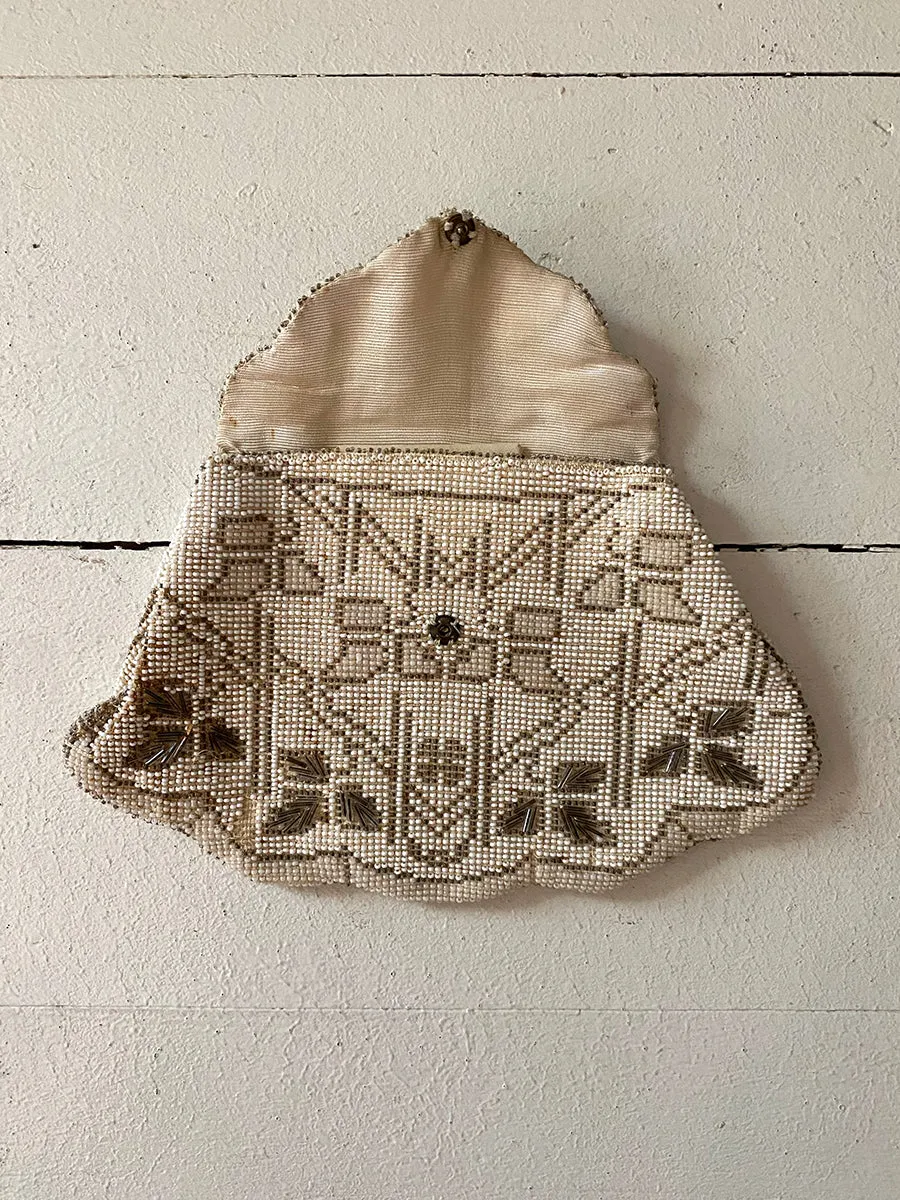 1920's Czech Glass Beaded Mini Bag