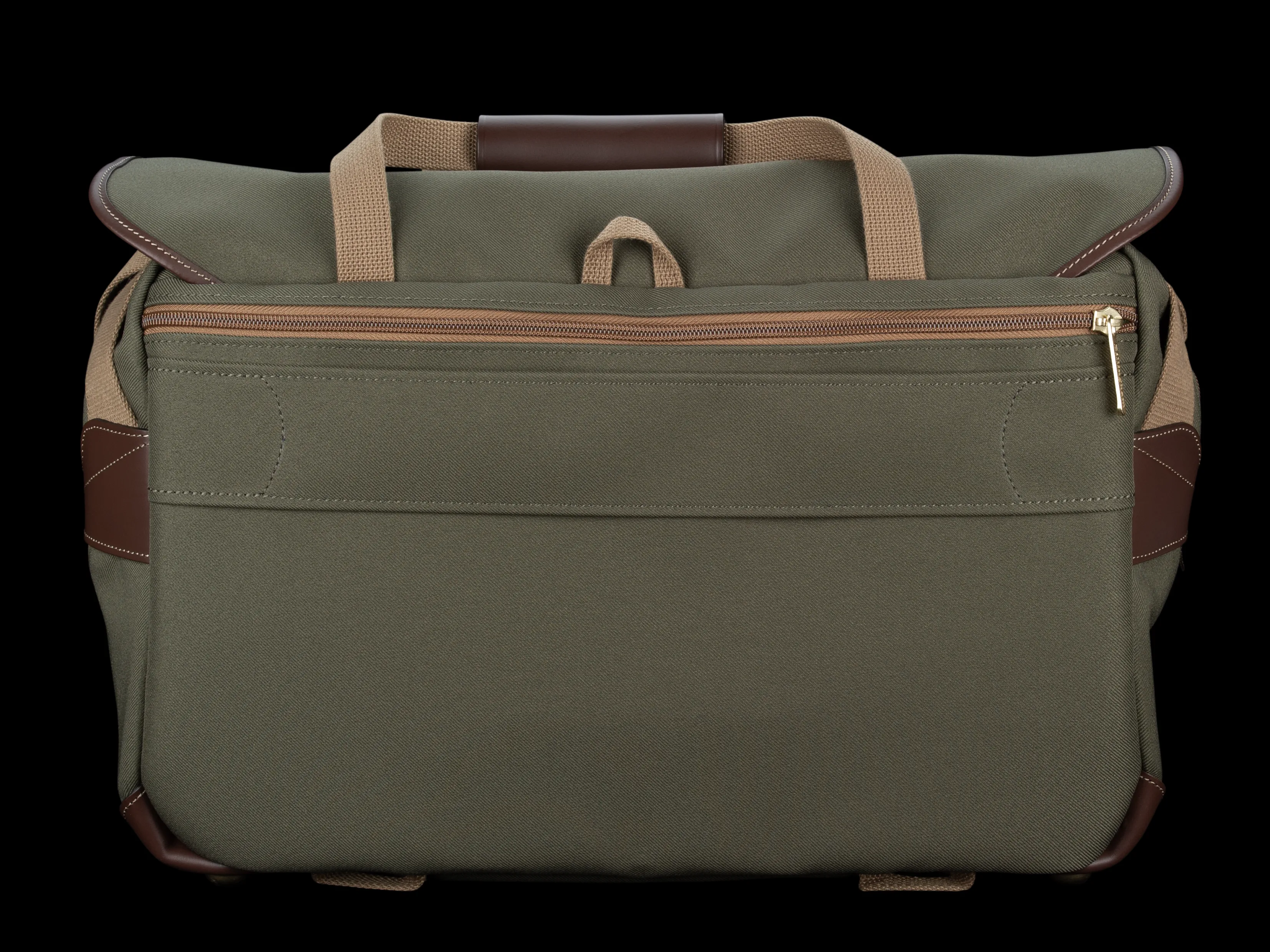 555 MKII Camera/Laptop Bag - Sage FibreNyte / Chocolate Leather