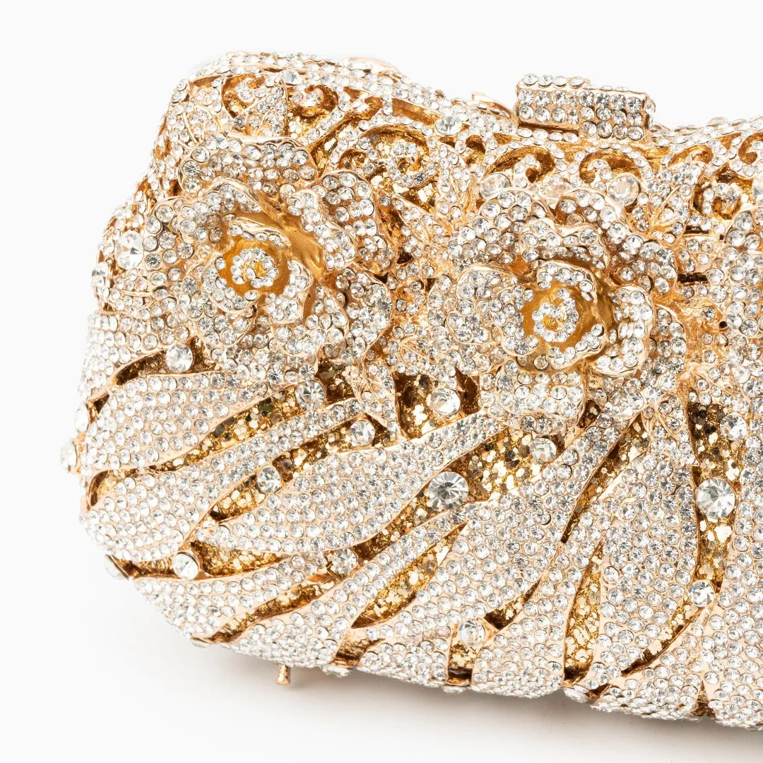 Amara Rose Diamonds Clutch Bag