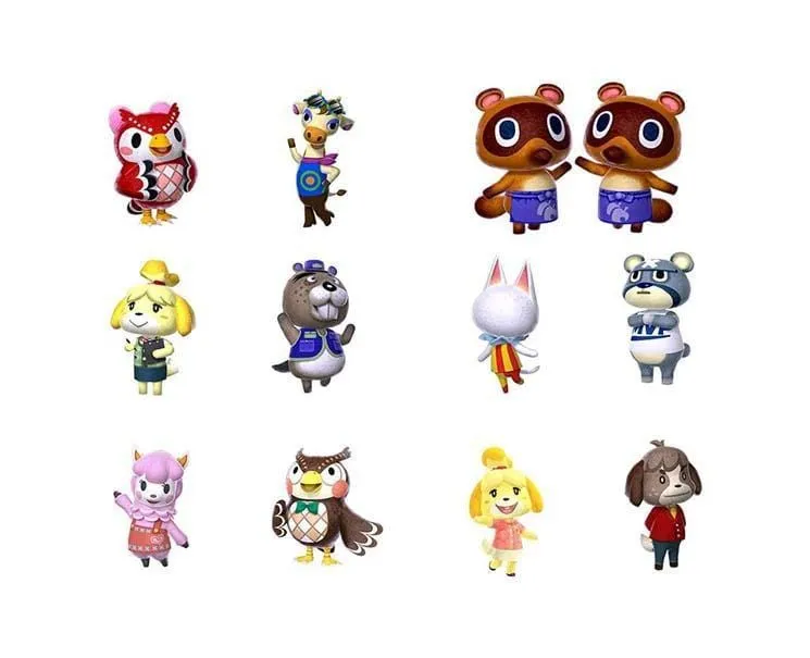 Animal Crossing Stickers (50 Pcs)