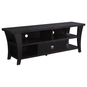 Anita 1-drawer Engineered Wood 60" TV Stand Cappuccino