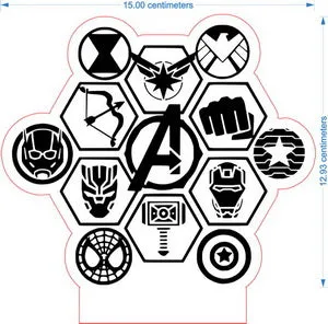 Avengers LED Night Light