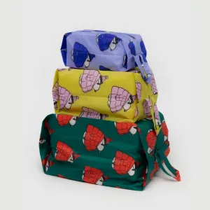 Baggu 3D Zip Set in Puffer Snoopy