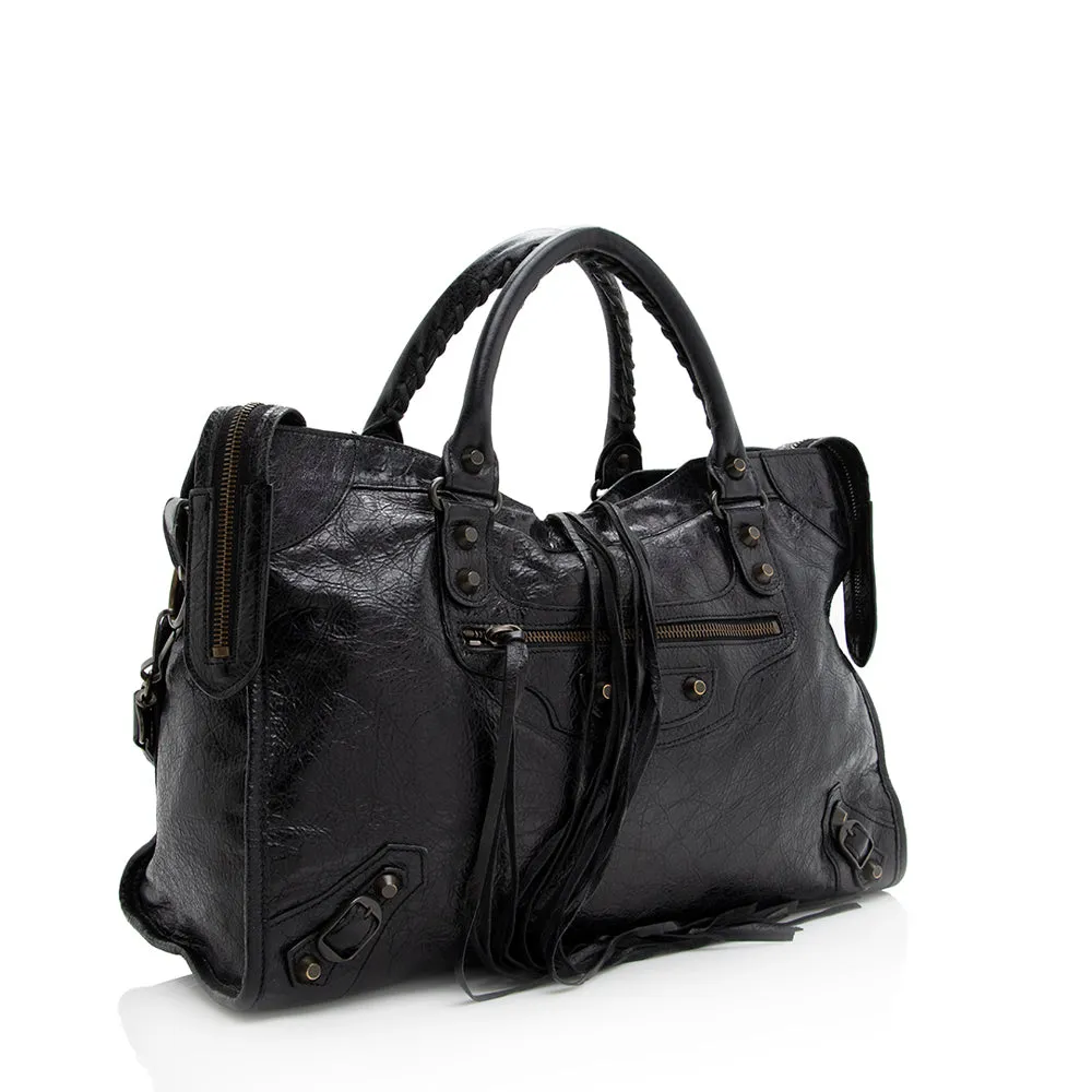 Balenciaga Agneau Classic City Satchel