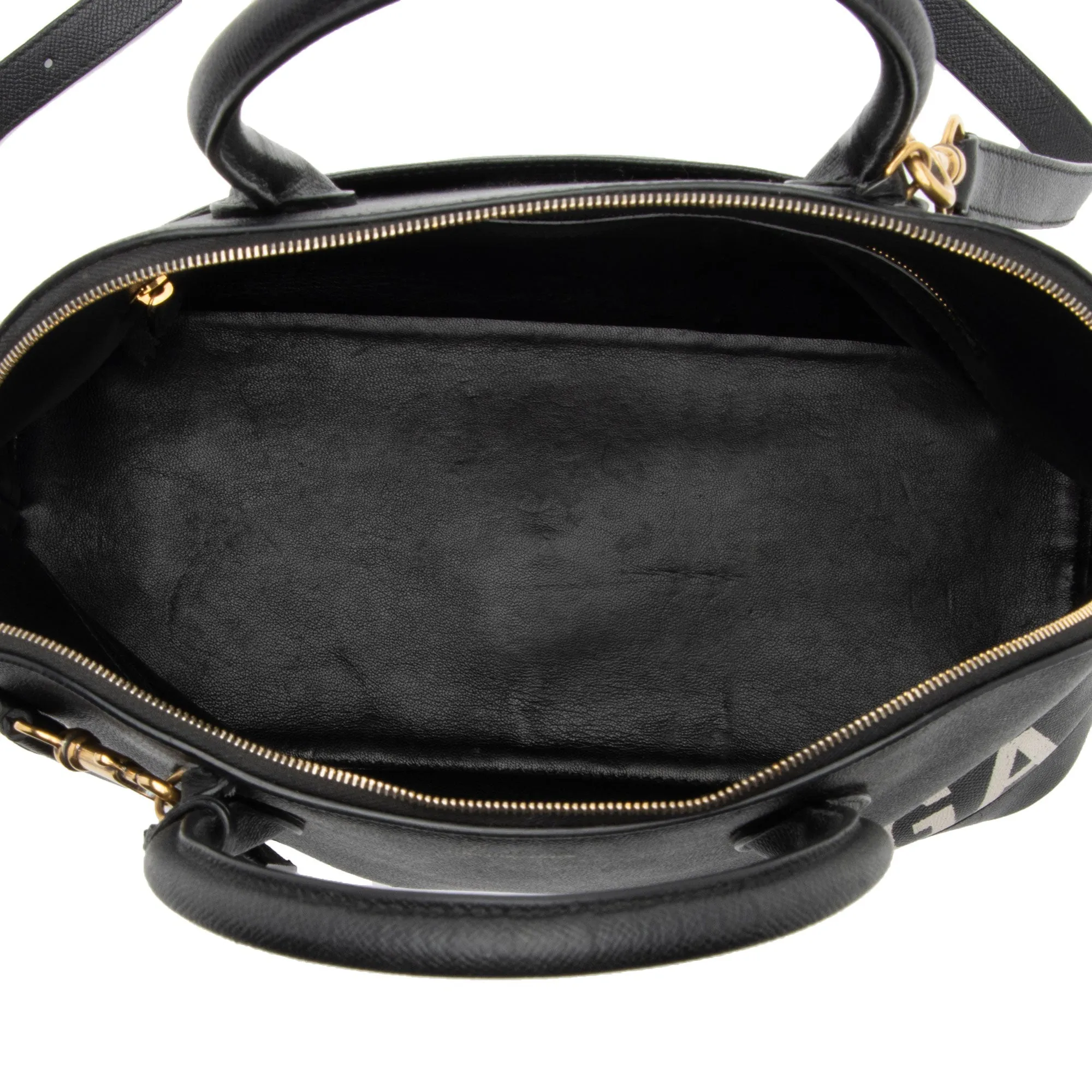 Balenciaga Grained Calfskin Ville Medium Top Handle Bag