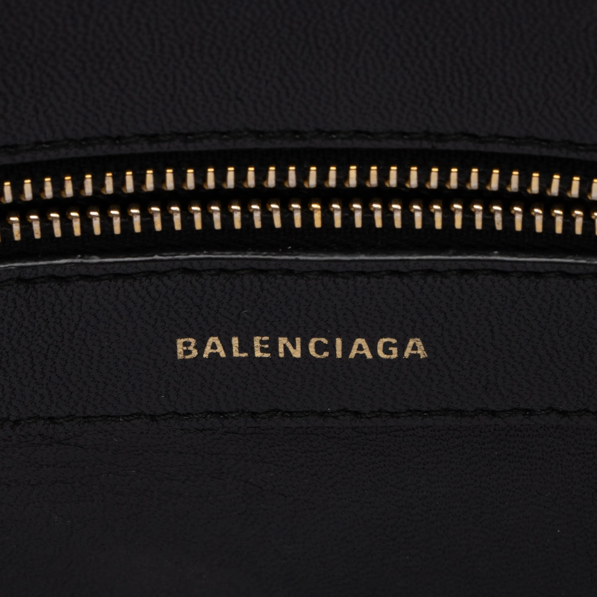 Balenciaga Grained Calfskin Ville Medium Top Handle Bag