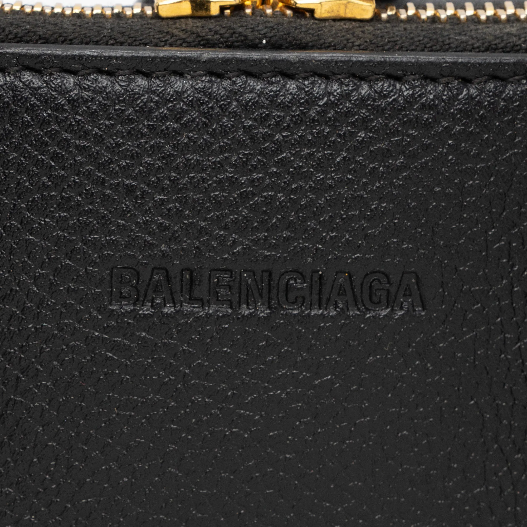 Balenciaga Grained Calfskin Ville Small Top Handle