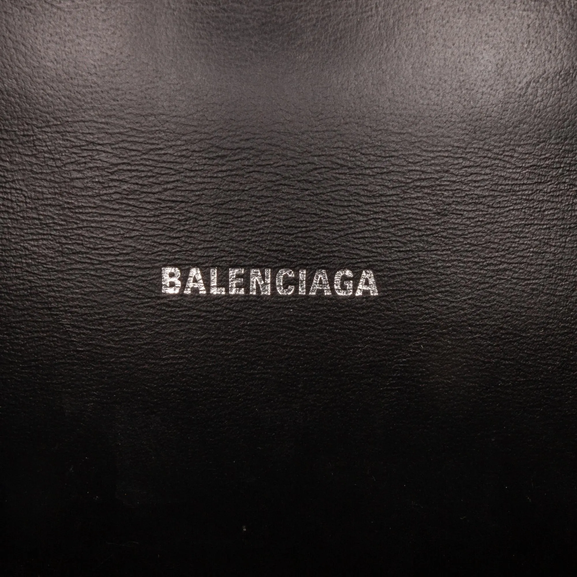 Balenciaga XS Hourglass Graffiti Top Handle Bag