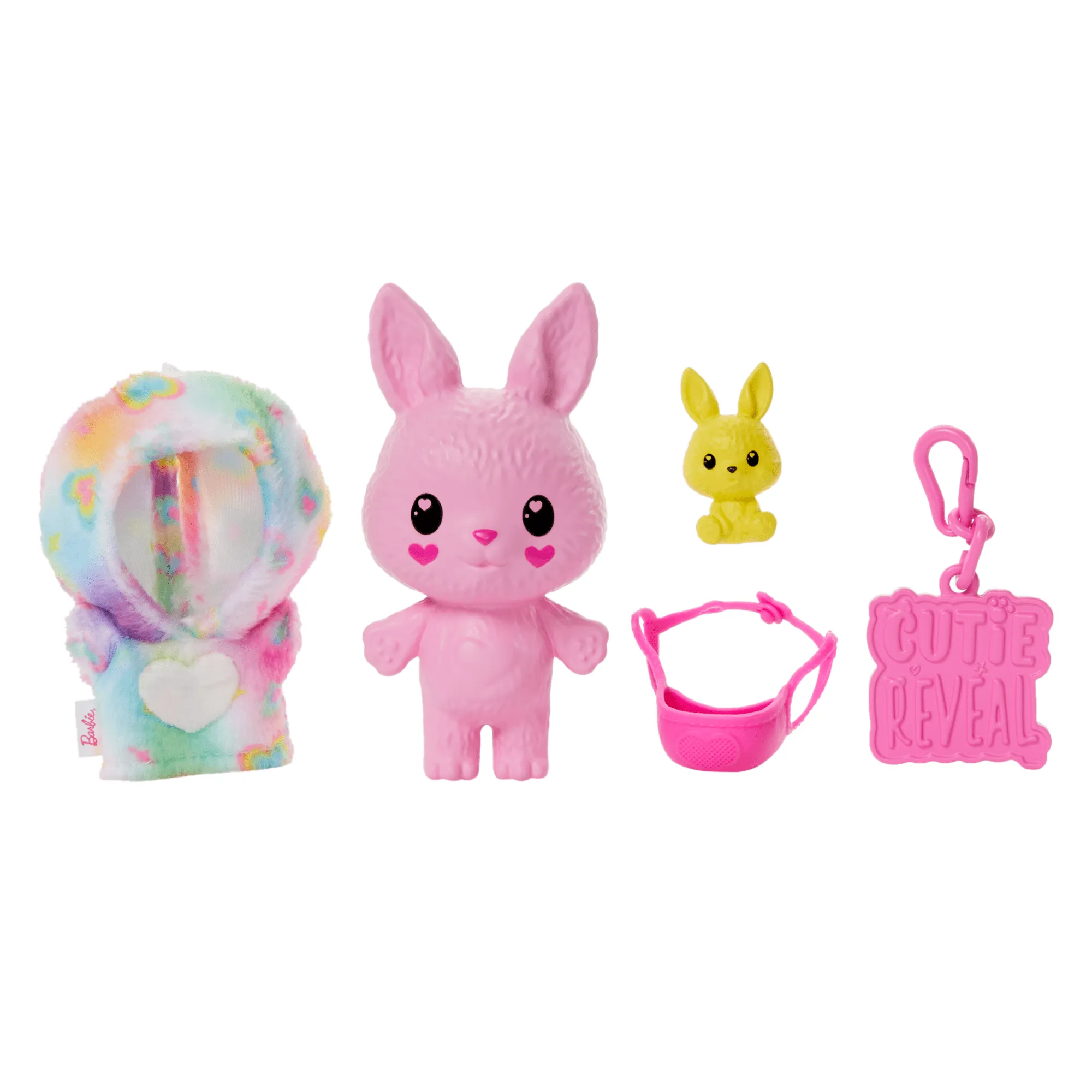 Barbie Cutie Reveal Color Dream-Themed Pet & Accessories With 5 Surprises including Mini Pet, Color Change & Clip