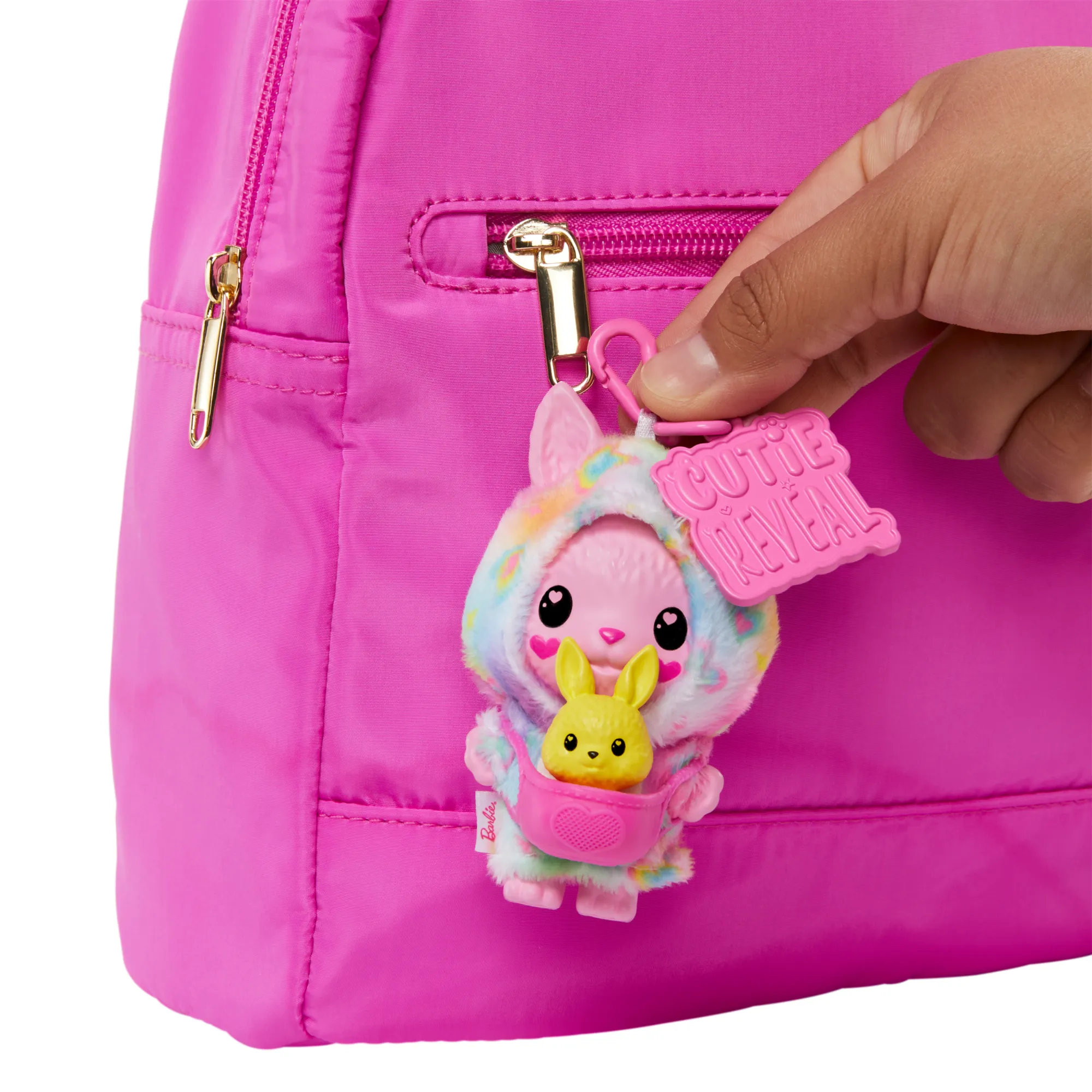 Barbie Cutie Reveal Color Dream-Themed Pet & Accessories With 5 Surprises including Mini Pet, Color Change & Clip