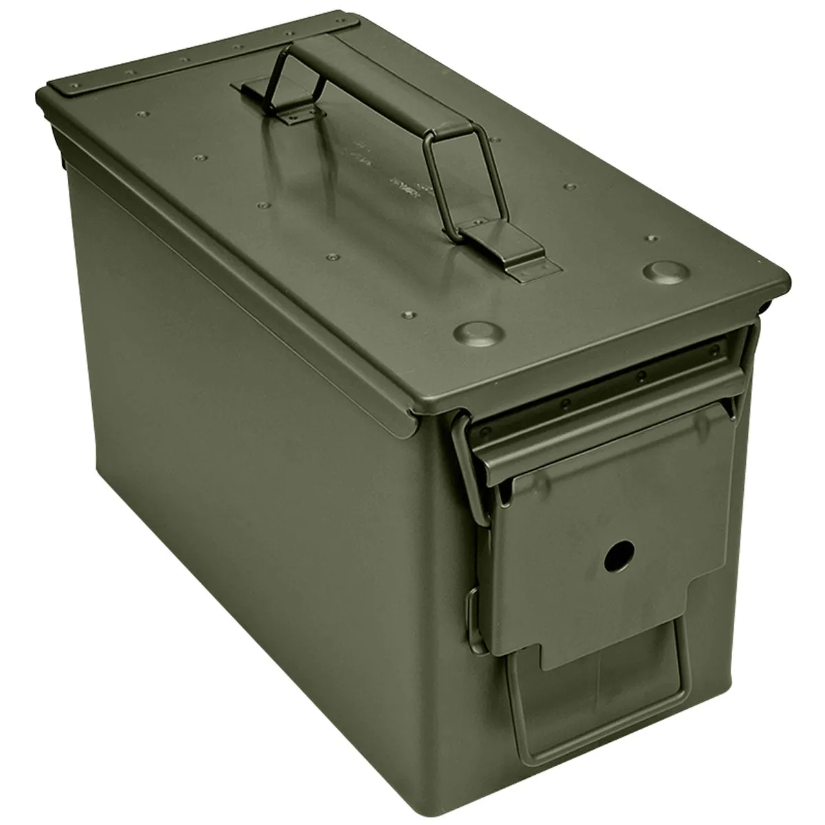 British Army 50 Cal Metal Ammo Box - New