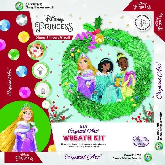 CA-WRDNY50: Wreath - Disney Princesses