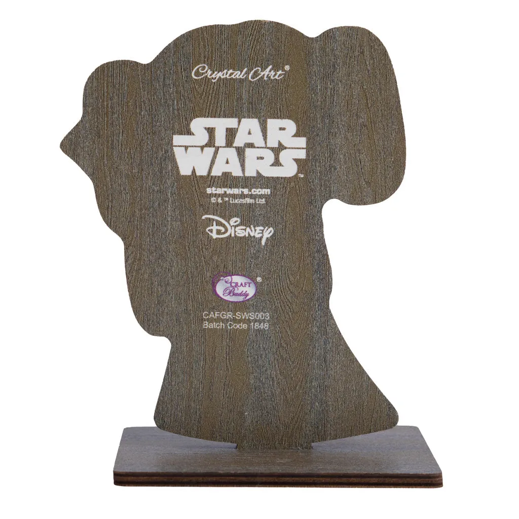 CAFGR-SWS003: "Princess Leia" Crystal Art Buddy Star Wars Series 1