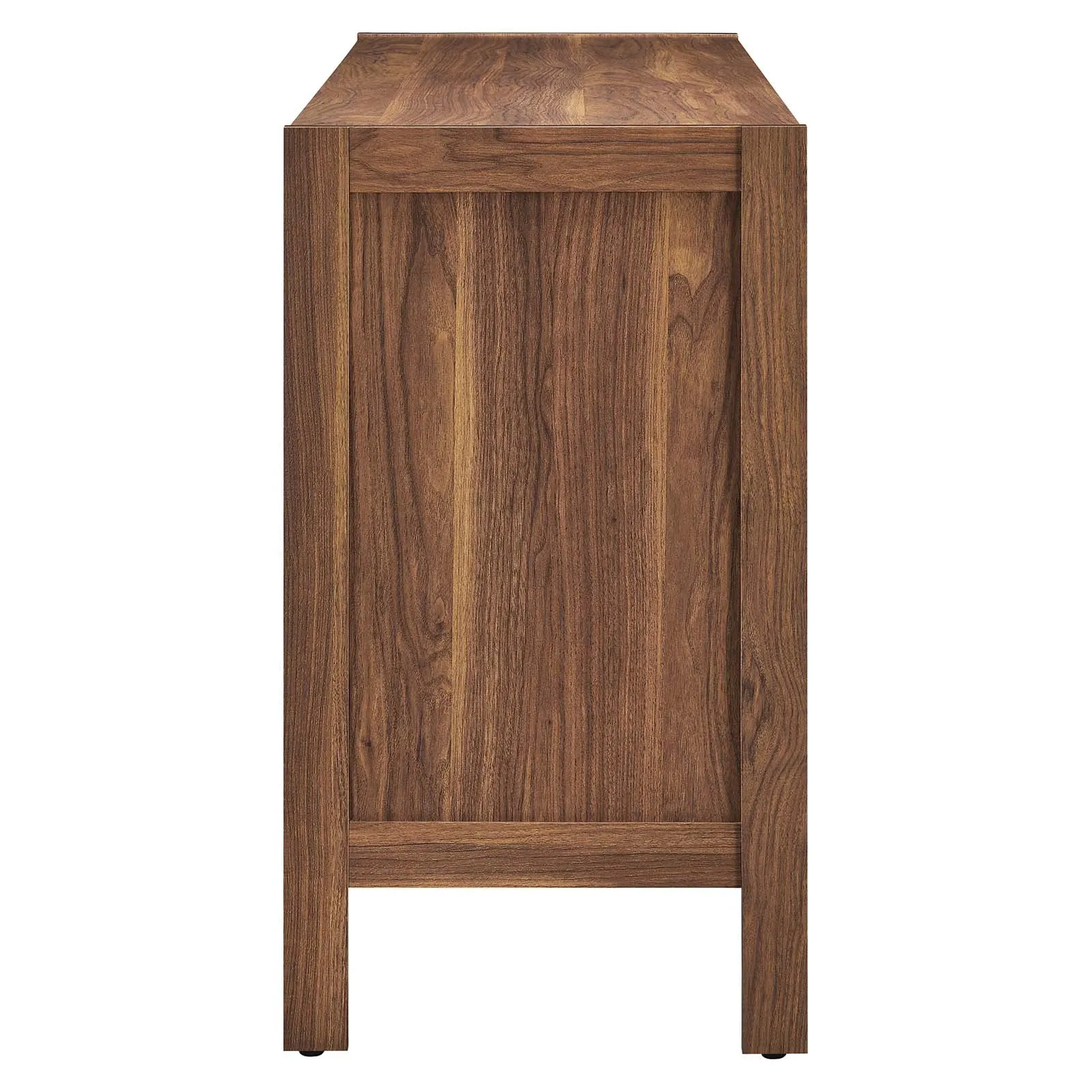 Capri 65" Wood Grain Sideboard Storage Cabinet by Modway