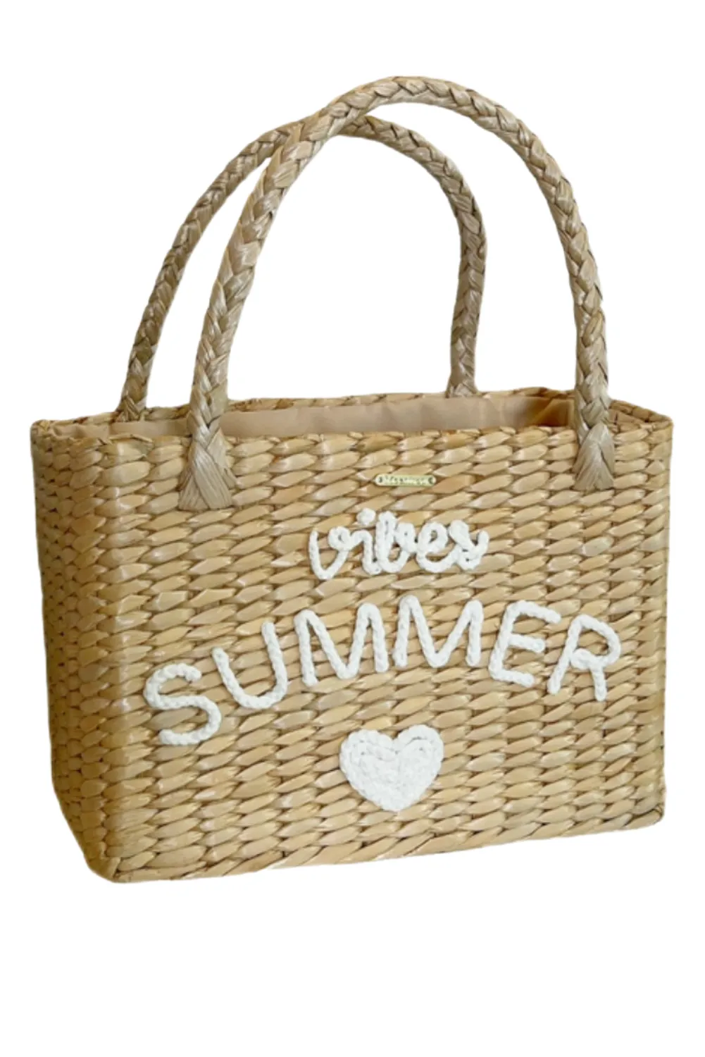 'Carilyn' Customizable Straw Bag