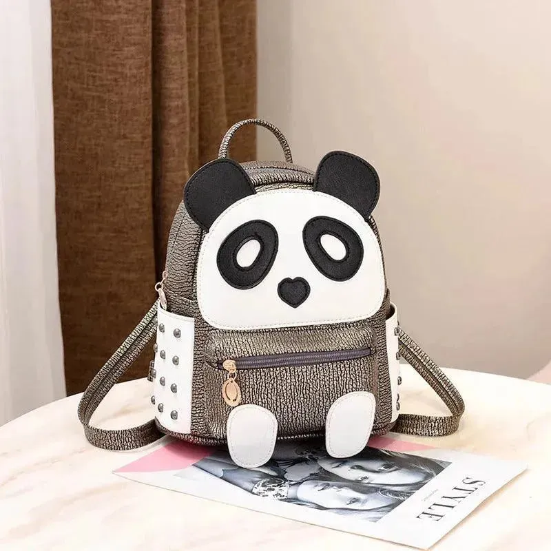 Cartoon panda backpack