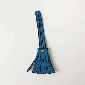 Cerulean Cypress Mini Tassel