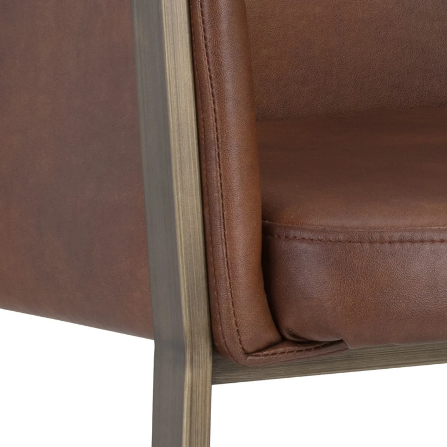 Cognac Reveal Indoor Dining Arm Chair