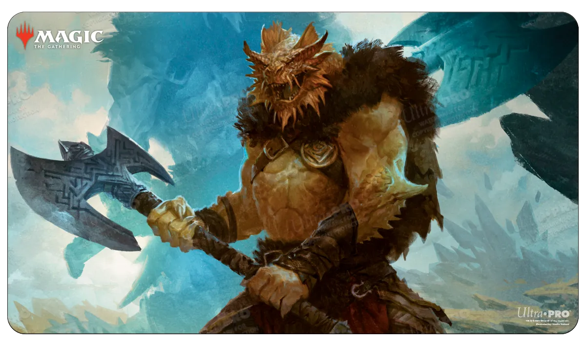 Commander Adventures in the Forgotten Realms Vrondiss, Rage of Ancients Standard Gaming Playmat for Magic: The Gathering