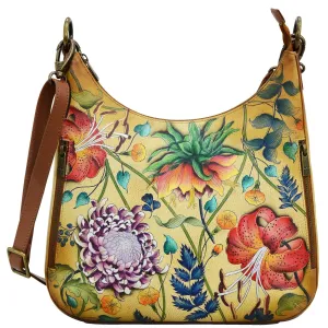 Convertible Slim Hobo With Crossbody Strap - 662