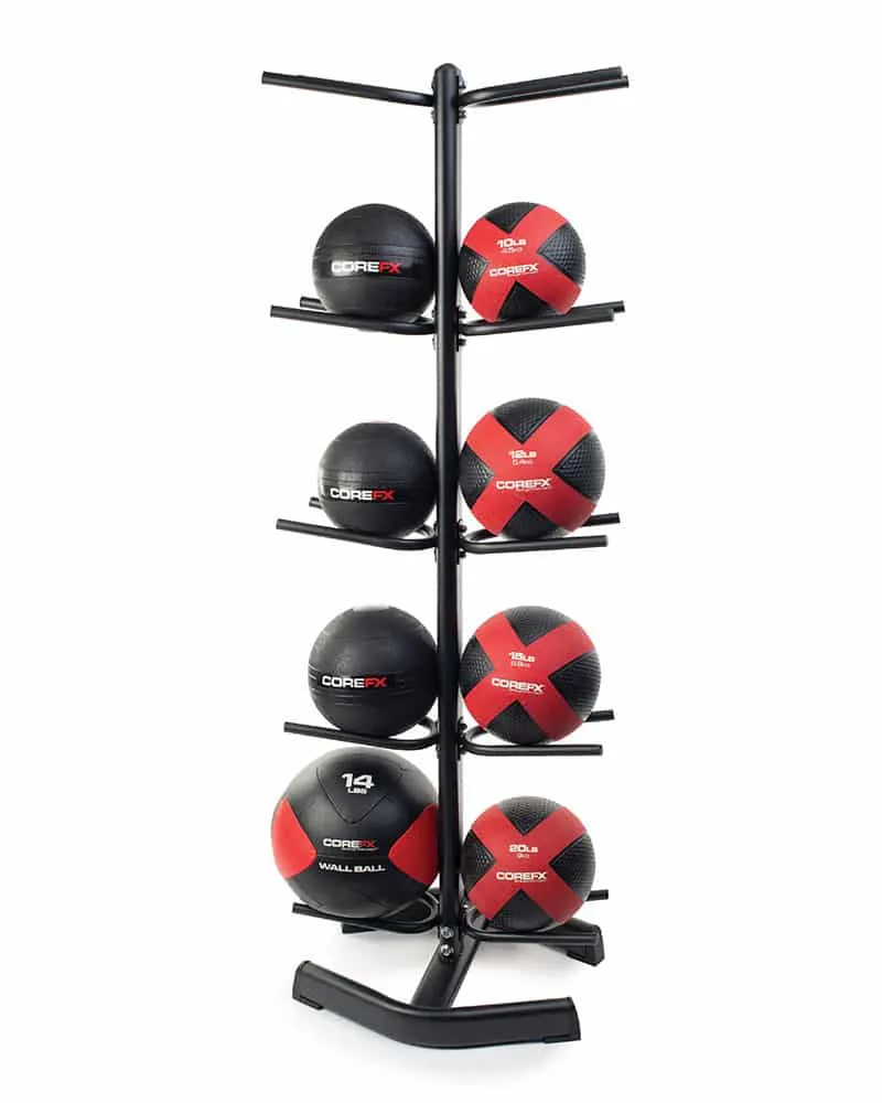 CoreFX Double-Sided Medicine Ball Rack