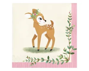 Deer Little One Luncheon Napkins