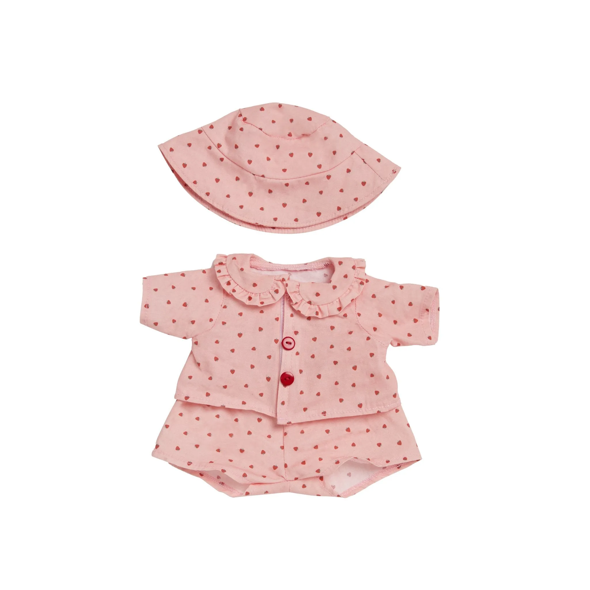 Dinkum Doll On the Go Outfit | Strawberry by Olliella