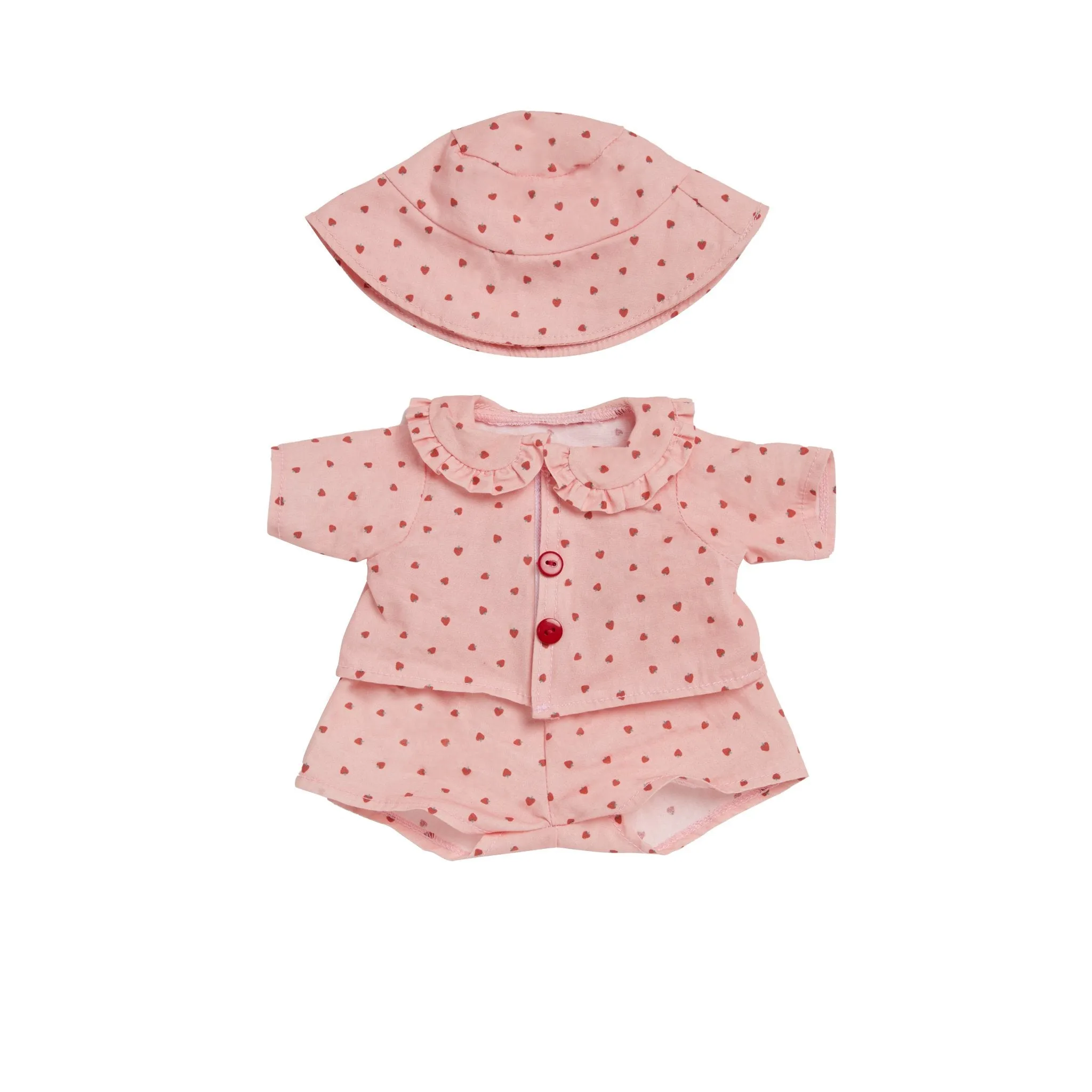 Dinkum Doll On the Go Outfit | Strawberry by Olliella