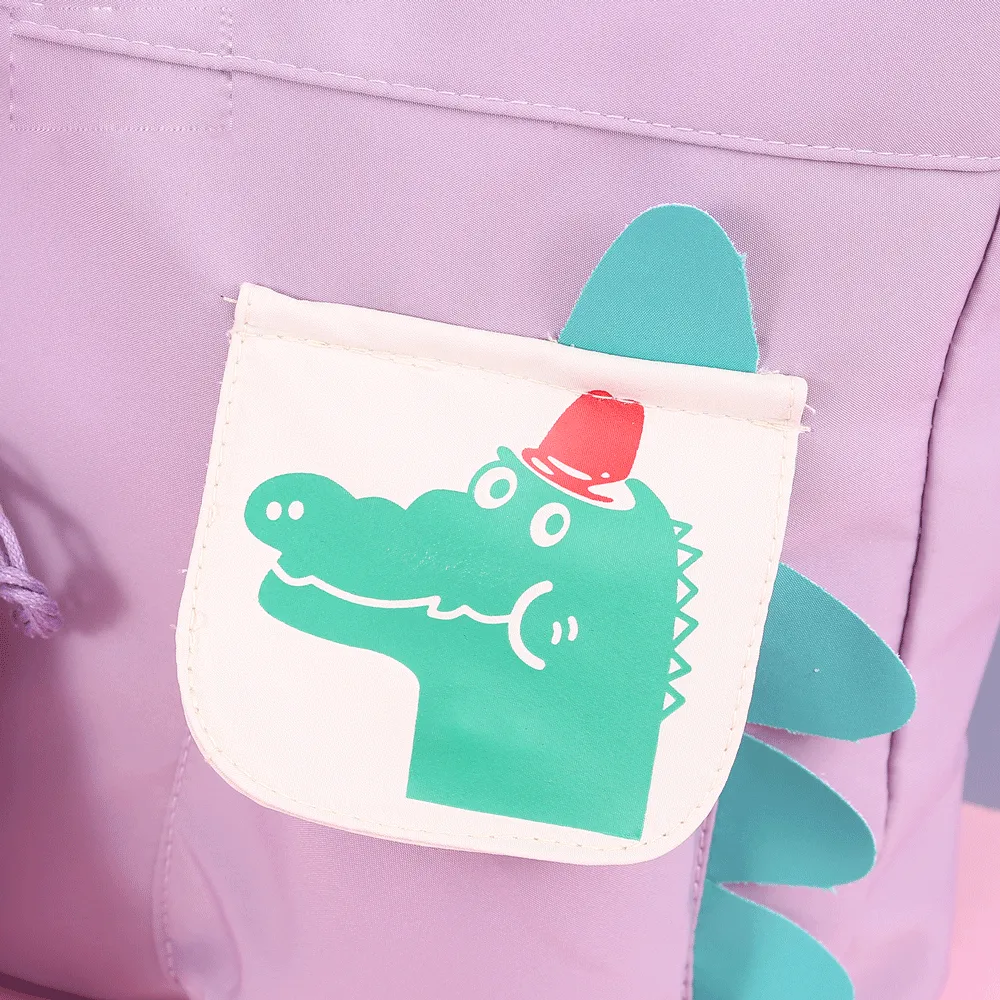 Dino Horns Tote Fancy Bag For Dino Lovers