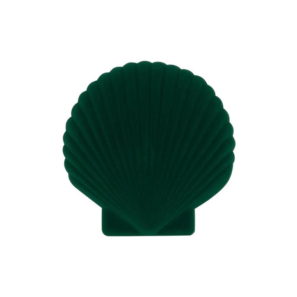 Exquisite Green Seashell Jewelry Box - Premium Quality