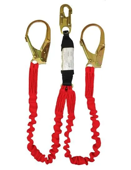 EA Lanyard - 6 ft. Single or Twin Leg, Zorber Pack, Flex Web, Select Connectors