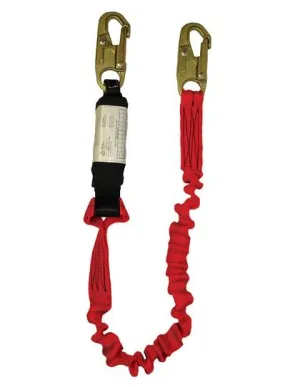 EA Lanyard - 6 ft. Single or Twin Leg, Zorber Pack, Flex Web, Select Connectors