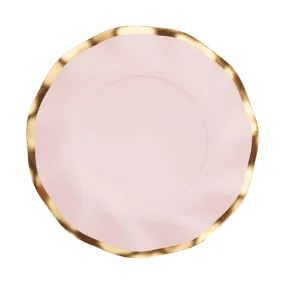 Everyday Blush Wavy Salad Plates