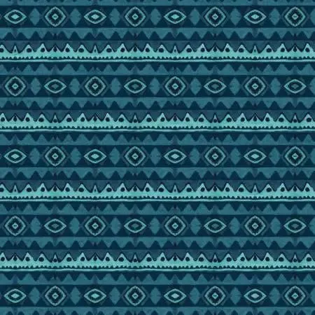 Fox Grove Tribal Stripe Blue