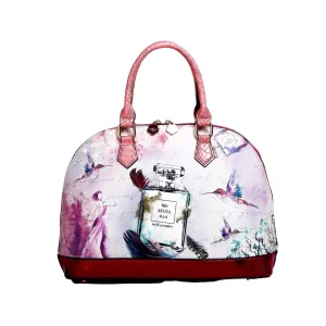 Fragrance Dome Vintage Hollywood Retro Graphic Handbag