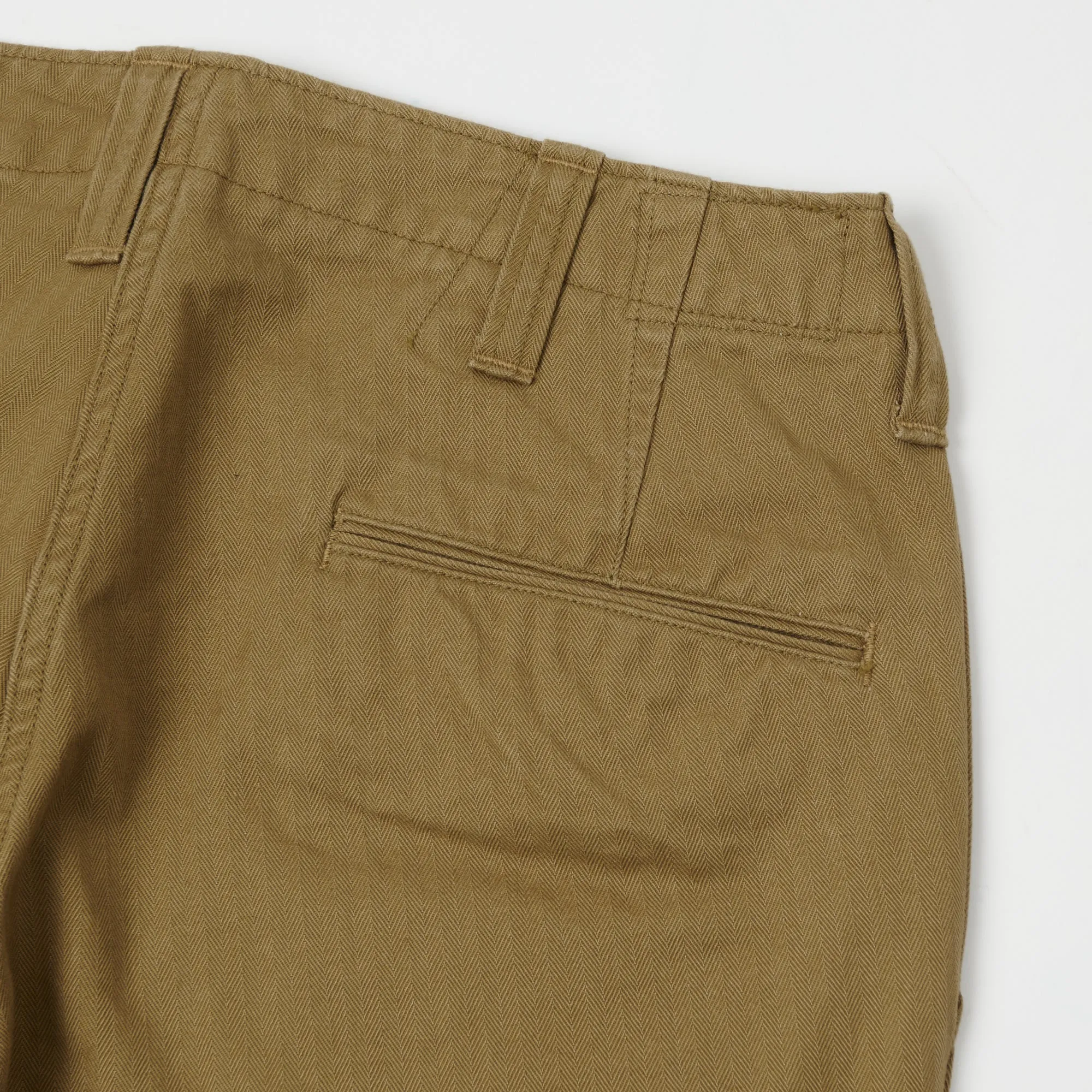 Freewheelers 2122021 'M-1942' Short - Khaki Beige