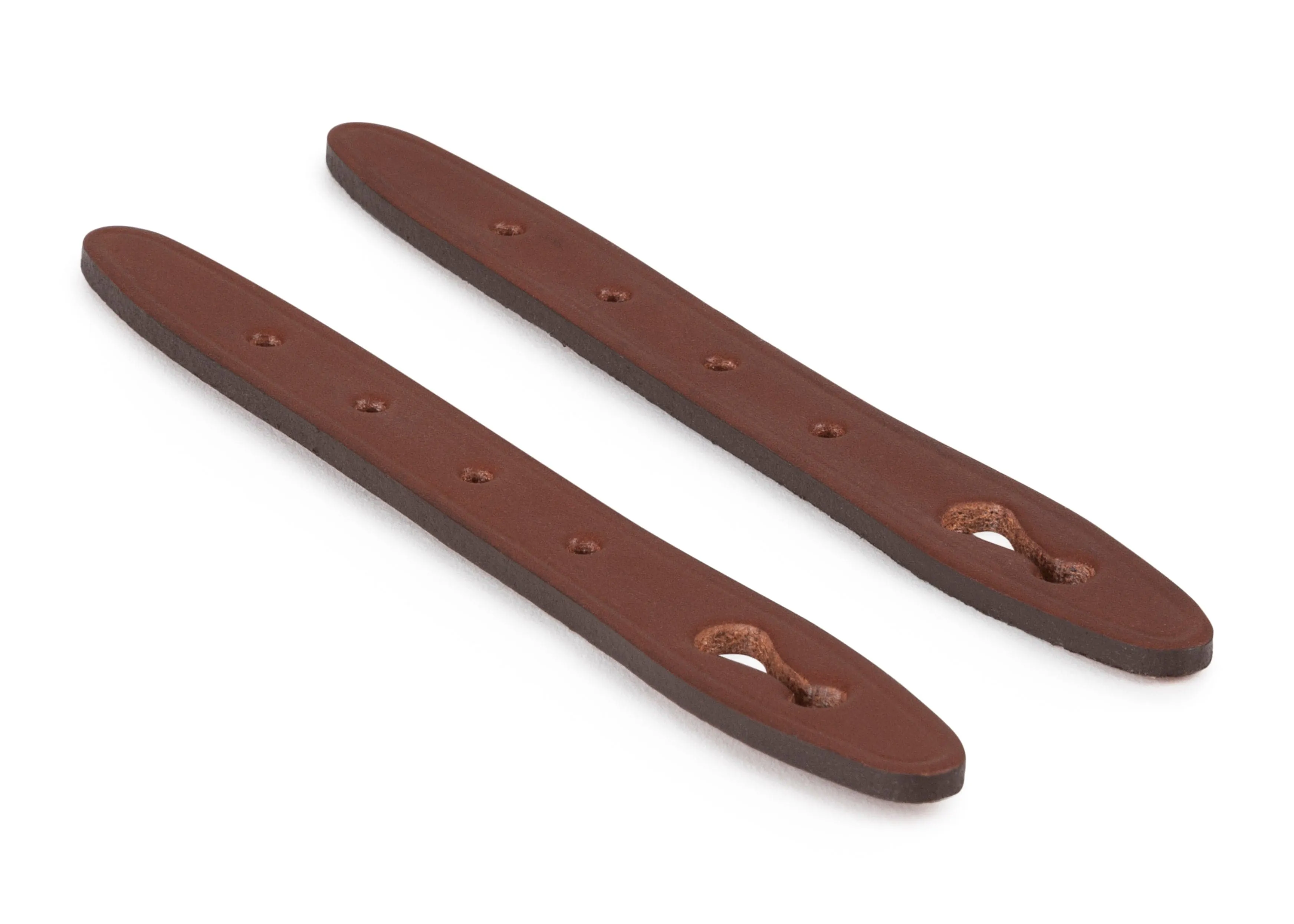 Front Straps - Tan Leather / Mini Eventer (Pair)