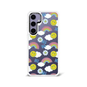 Galaxy S24  Hi There! Rainbow Phone Case