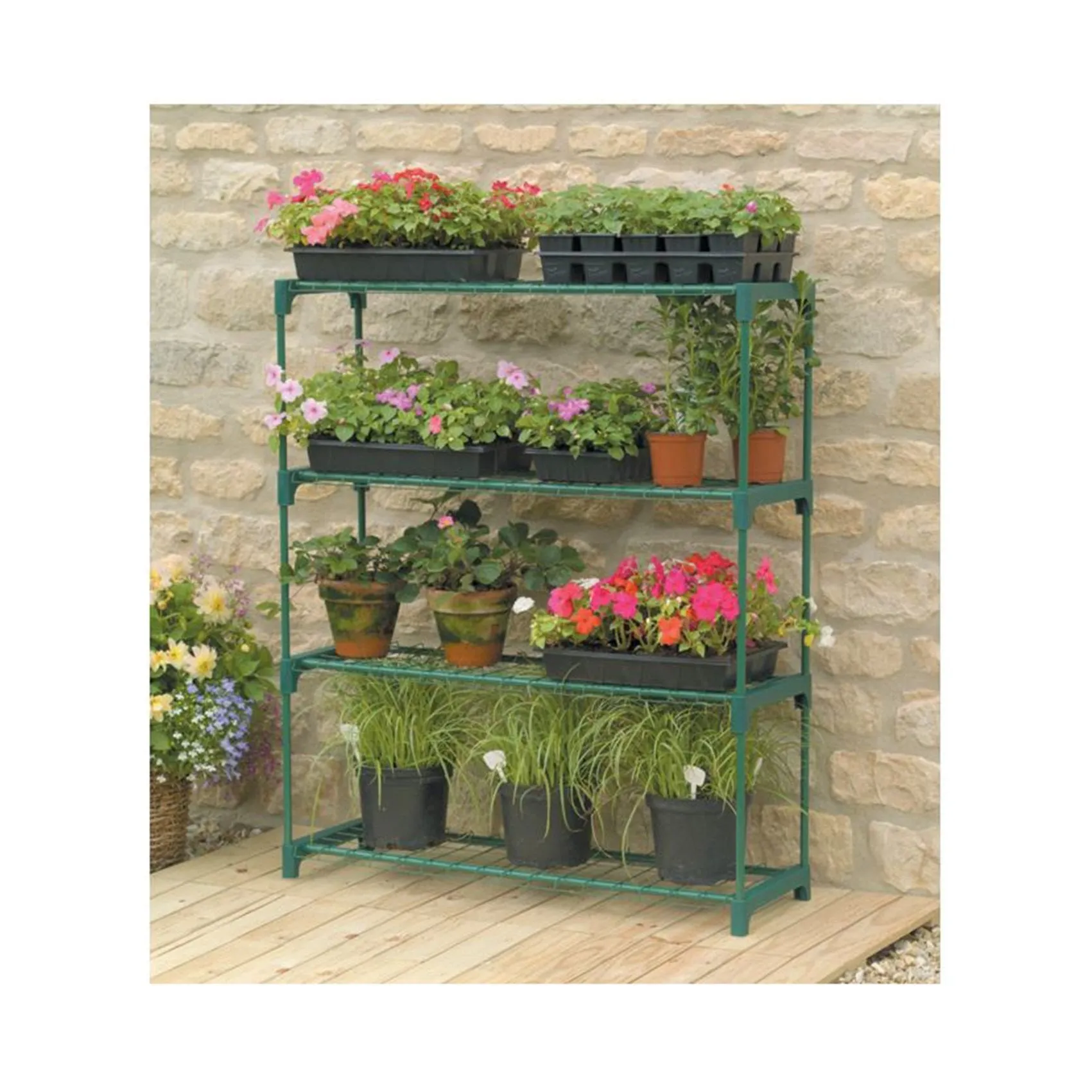 Gardman Greenhouse Storage & Shelving Twin Pack