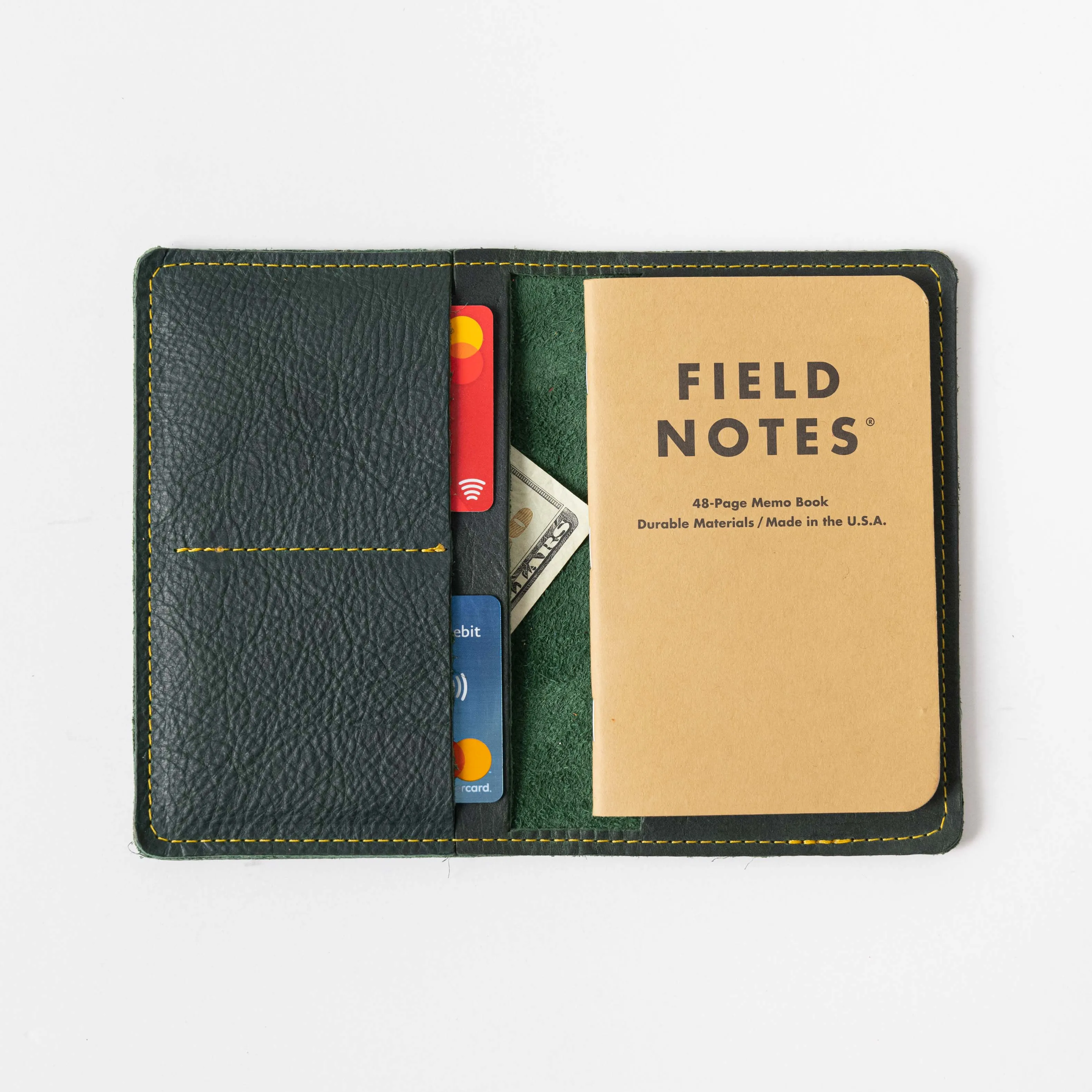 Green Kodiak Passport Wallet