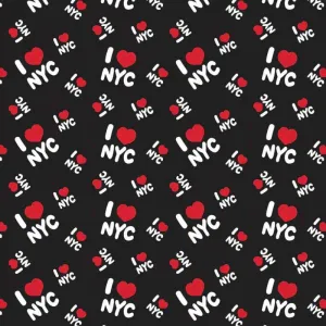 I Heart NYC - In a NY Minute Collection, Black