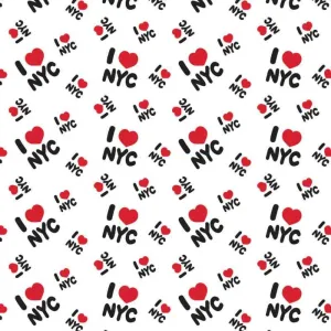 I Heart NYC - In a NY Minute Collection, White