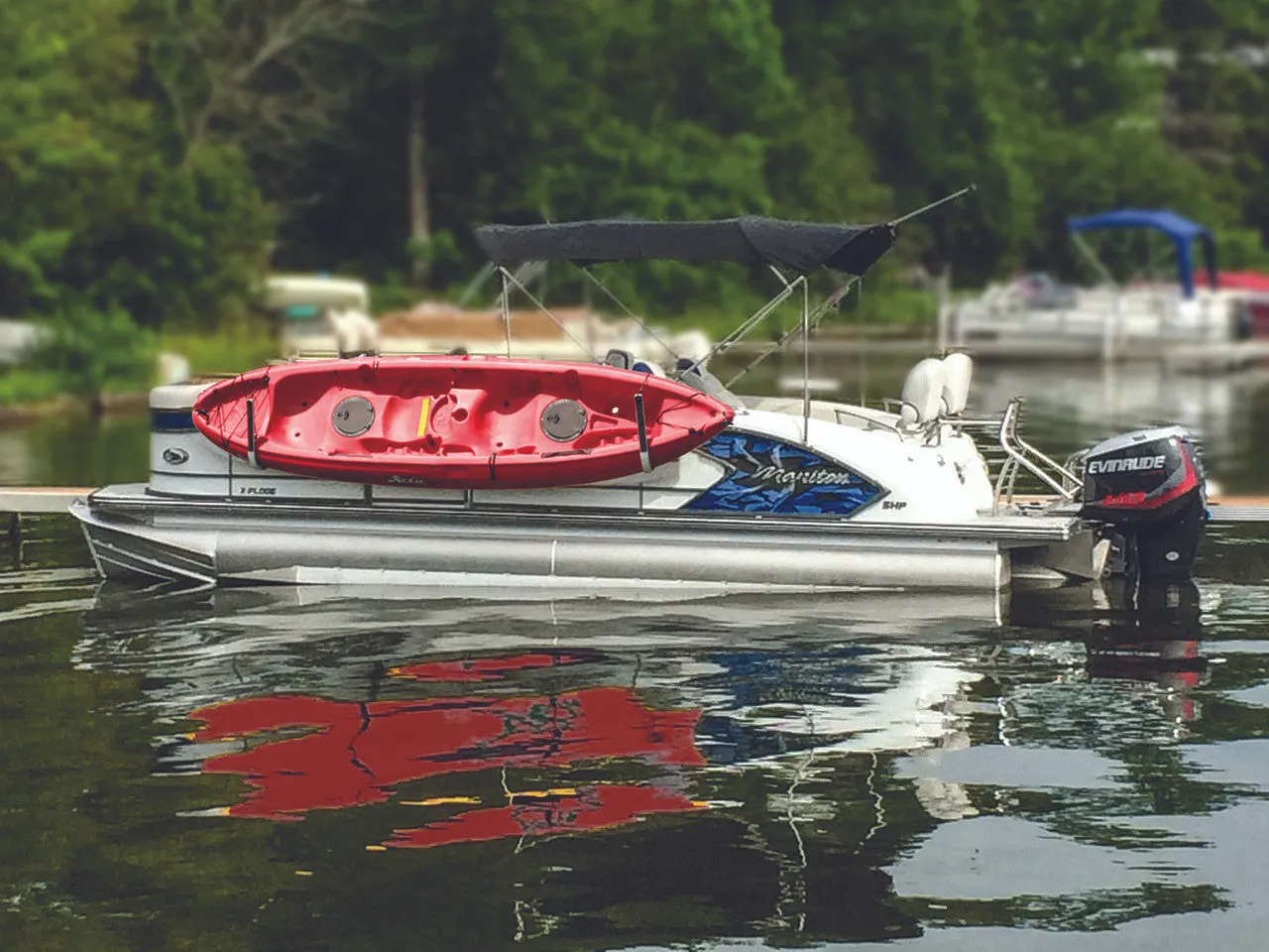 Kayak Rack for Boats | Sailboat - Pontoon - Yacht