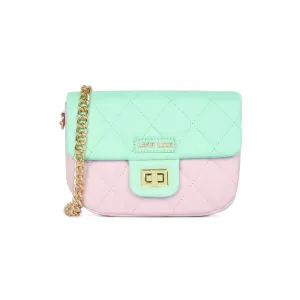 Lavie Luxe Mint Small Women's Chan Flap Sling Bag