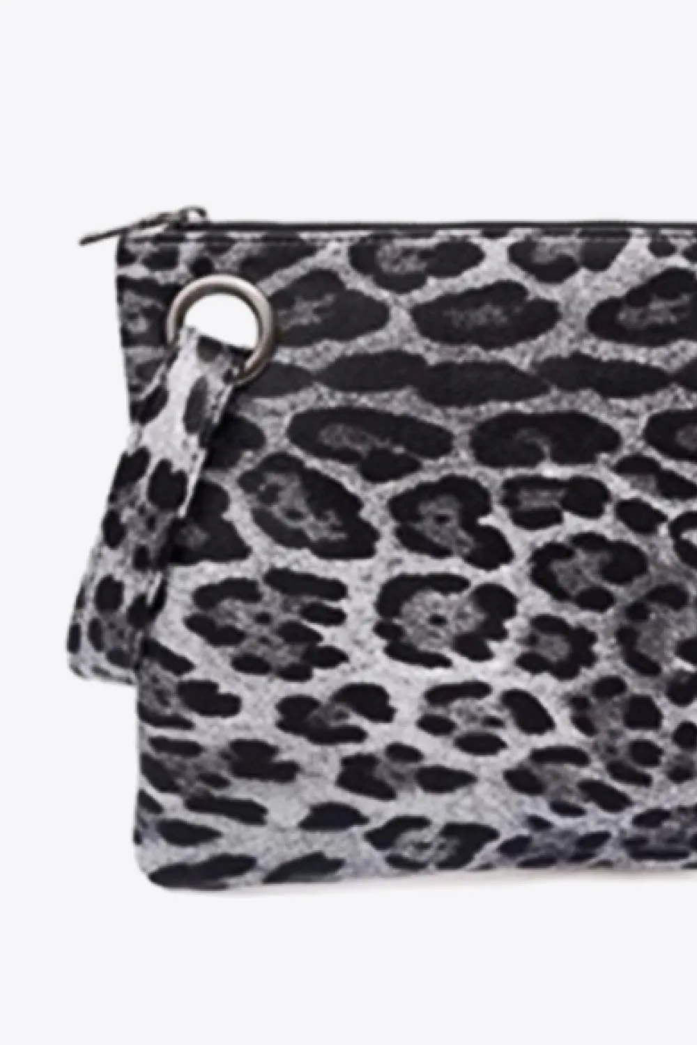 Leopard PU Leather Clutch