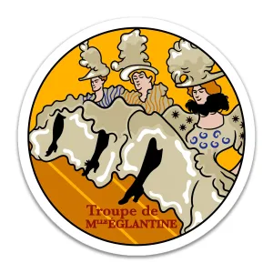 Mademoiselle Eglantine's Troupe - Sticker