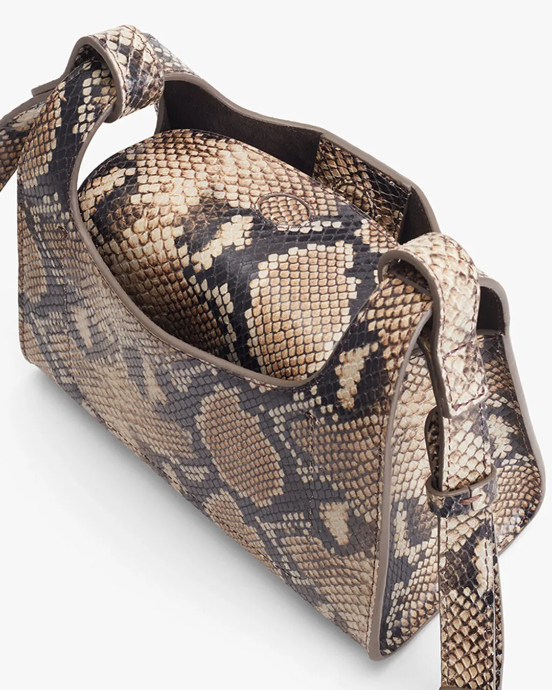 Mini Double Loop Bag (Snake)