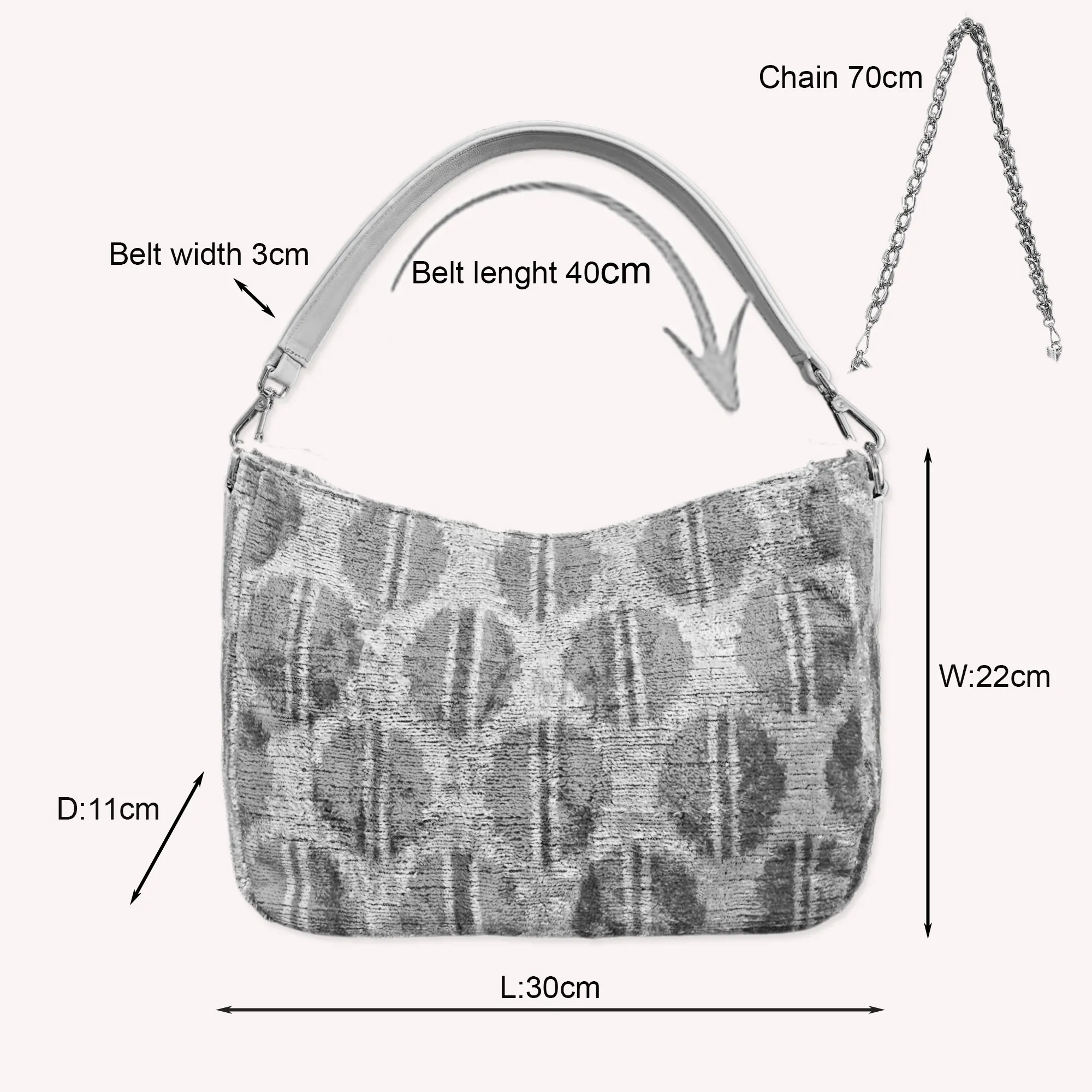 NELLY SOFTER SHOULDER BAG NSB07