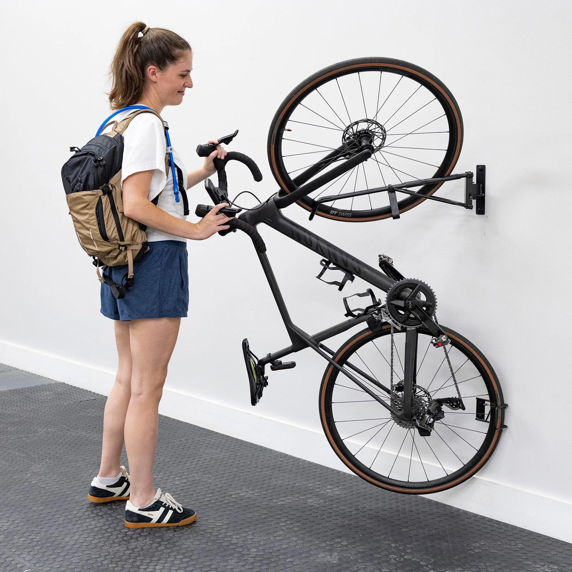 OUTLET | SwivelStow Road & Gravel Bike Rack | 2 Bike Wall Mount